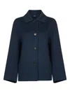 S Max Mara Four-button Shirt-collar Jacket