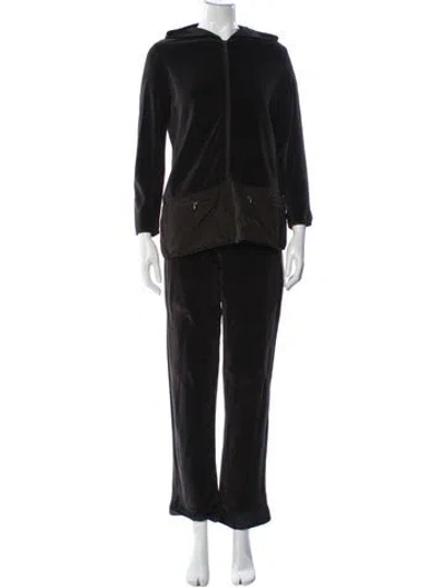 Pre-owned 's Max Mara Fox Pant Set In Neutrals