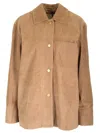 's Max Mara Fresia Suede Overshirt