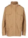 S Max Mara Military-style Utility Jacket In Brown