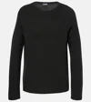 S Max Mara Georg Wool And Cashmere-blend Sweater In Black
