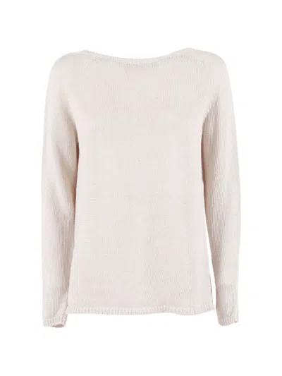 's Max Mara Giolino Knit Top In White