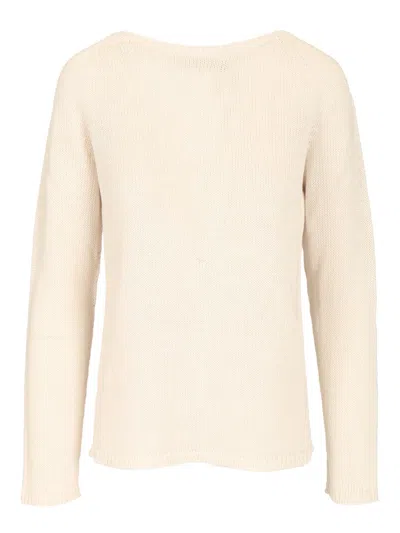 S Max Mara Giolino Knitwear White