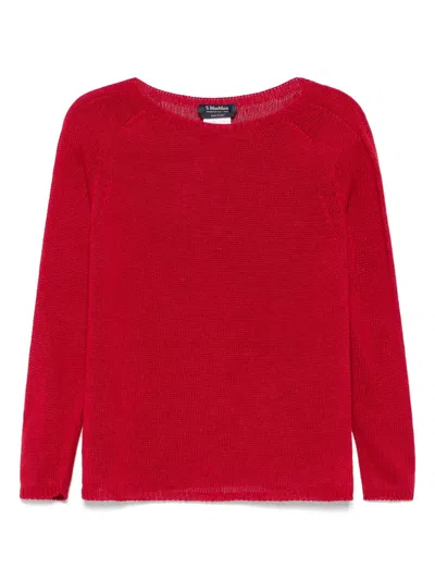 's Max Mara Giolino Sweater In Red