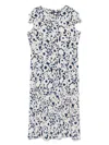 S Max Mara Gisella Dress Navy In Neutrals
