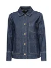 S Max Mara Giulietta Denim Jacket In Blue