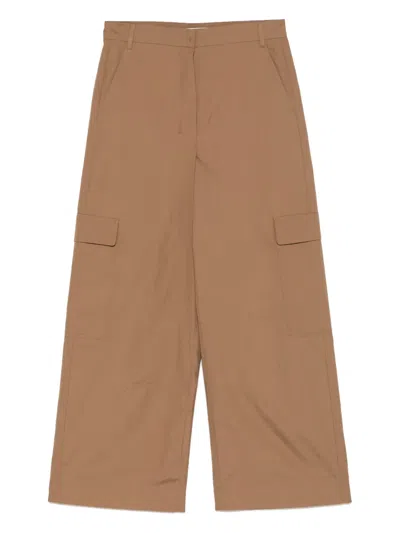 S Max Mara Gloria Trousers In Brown