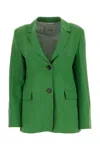 's Max Mara Sofia Single-breasted Linen Blazer