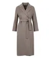 S Max Mara Esturia Coat In Gray