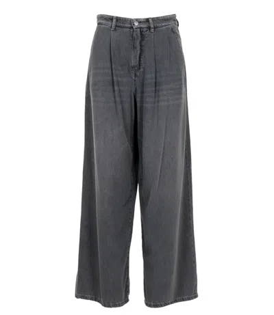 S Max Mara Jeans In Gray