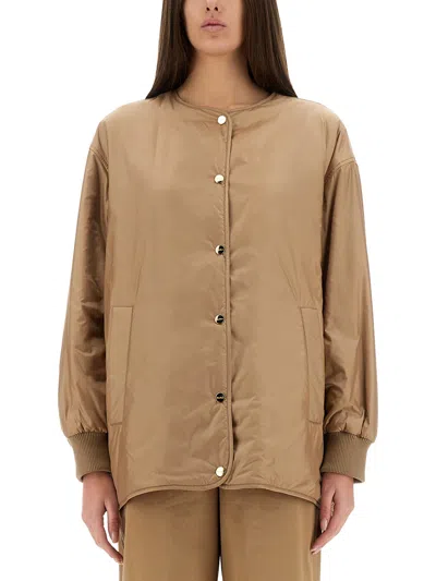 's Max Mara "greena The Cube" Jacket In Beige