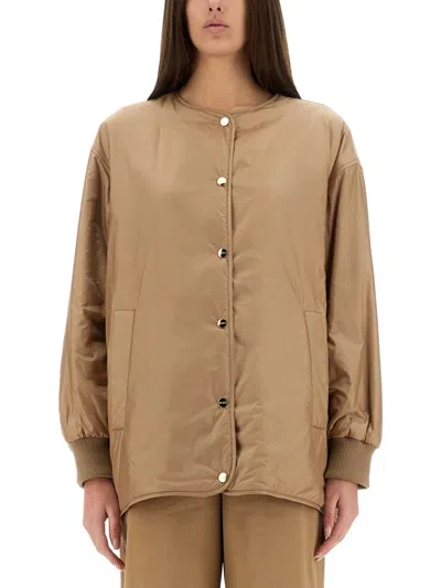 S Max Mara Greena The Cube Jacket In Brown
