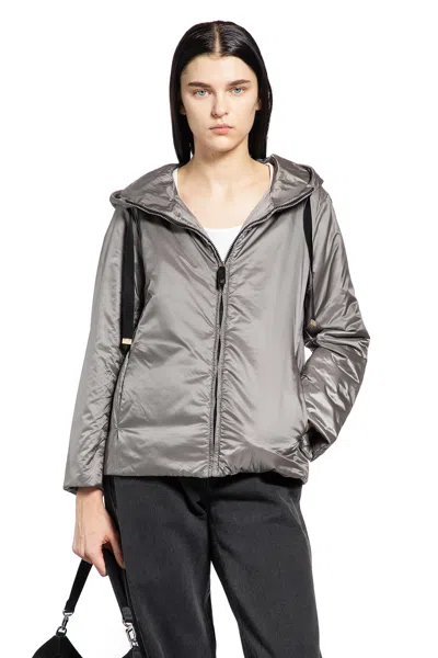 S Max Mara Greenh Padded Windbreaker In Grey