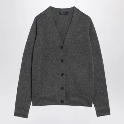 's Max Mara S Max Mara  Grey Wool Cardigan