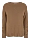 's Max Mara S Max Mara Cashmere Turtle-neck Sweater In Beige