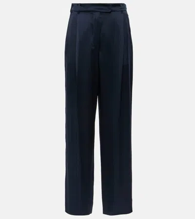 S Max Mara Women's Amleto Cady Trousers In Blue