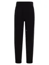 S Max Mara Opera Wool And Cashmere Trousers In Black