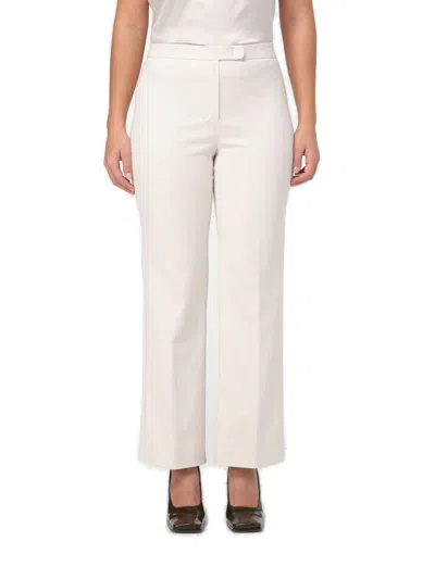 S MAX MARA HIGH WAIST STRAIGHT LEG PANTS