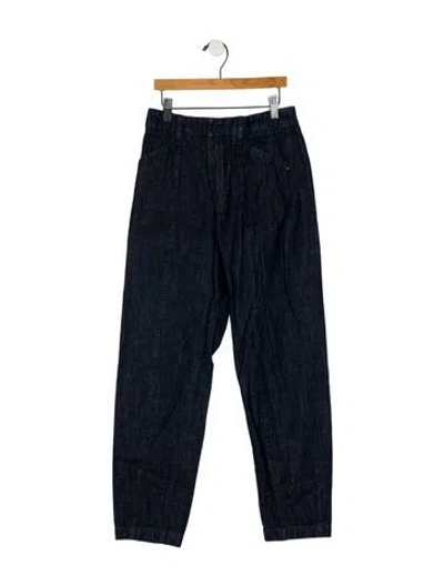 Pre-owned 's Max Mara High-rise Skinny Leg Jeans In Blue