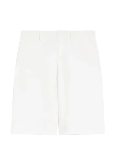 S Max Mara Smmsole Short Trouser White