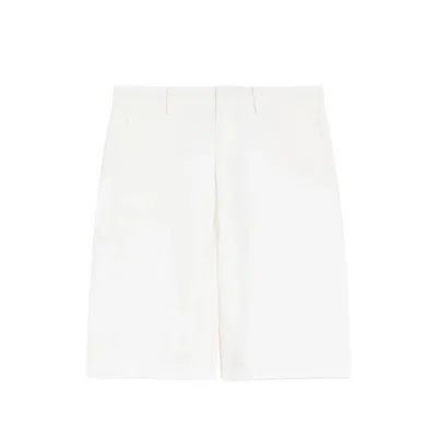 's Max Mara High-rise Tailored Trousers In White