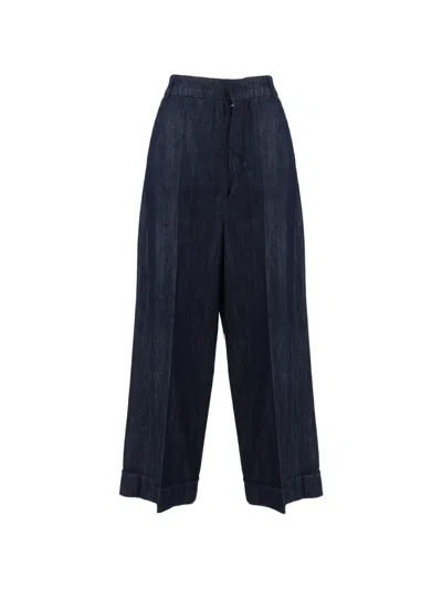's Max Mara High-waisted Jeans In Blue