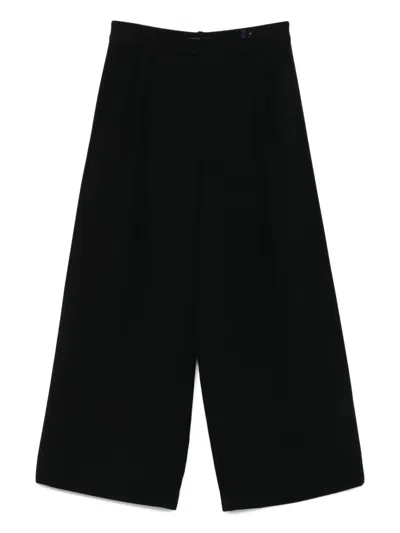's Max Mara High-waisted Trousers In Black