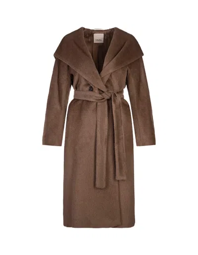 's Max Mara Honey Eliana Coat In Brown