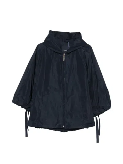 's Max Mara Hooded Jacket In Blue