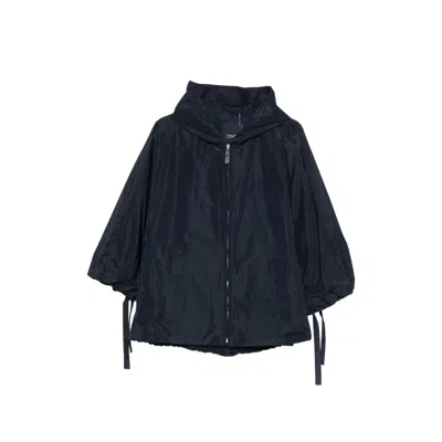 's Max Mara Hooded Jacket In Blue