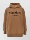 's Max Mara Hooded Oversized Sweatshirt With Ribbed Cuffs And Hem