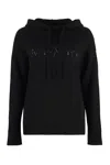 's Max Mara Gorizia Logo Knit Sweatshirt In Black
