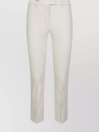 's Max Mara Humanity Trousers Featuring Belt Loops In White