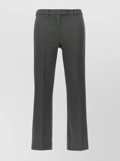 S Max Mara Humanity Trousers With Pockets And Belt Loops In Black