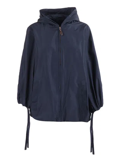 S Max Mara Impermeabile Pantone In Blue