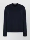's Max Mara Ireland Wool And Cashmere Crewneck Sweater In Blue