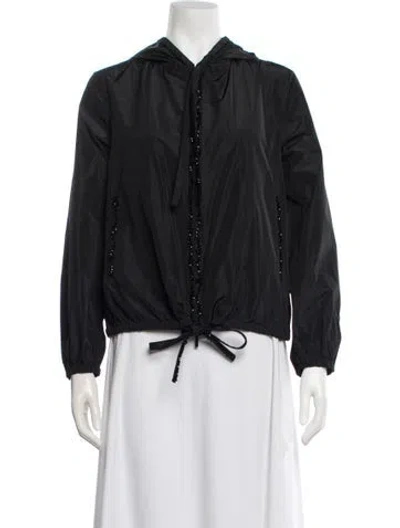 Pre-owned S Max Mara Jacket In Black