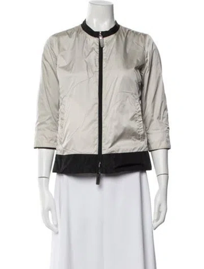 Pre-owned S Max Mara Jacket In Blue/grey