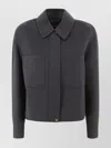 S Max Mara Jacket Boxy Wool Cashmere Silk