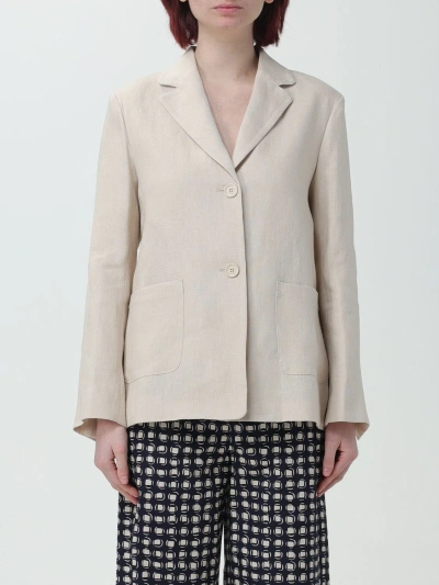 S Max Mara Blazer ' Woman Color Beige In Beige
