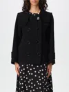 S Max Mara Time Wool Double-breasted Jacket In Schwarz