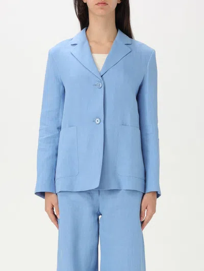 'S MAX MARA BLAZER 'S MAX MARA WOMAN COLOR BLUE,G71617009