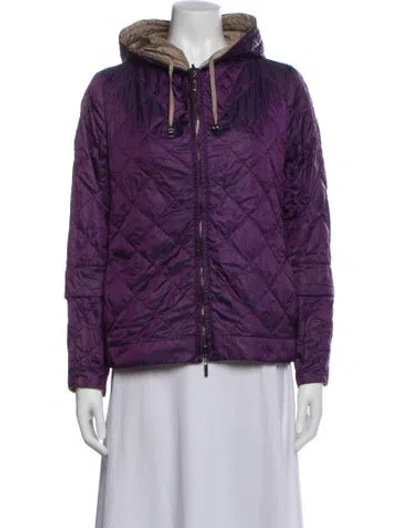 Pre-owned 's Max Mara Jacket In Purple