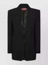 S Max Mara Jacket Single-breasted Flap Pockets