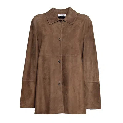 S Max Mara Jackets In Brown
