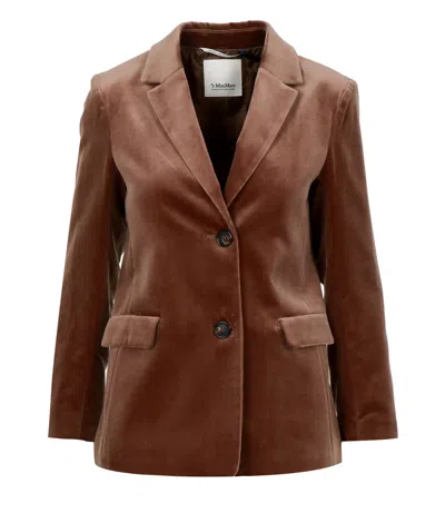 S Max Mara Jackets Camel In Neutral