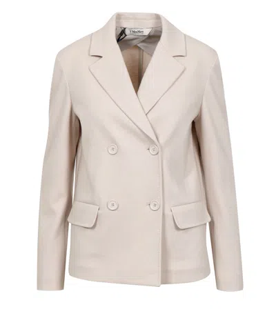S Max Mara Jackets Natural In Pink