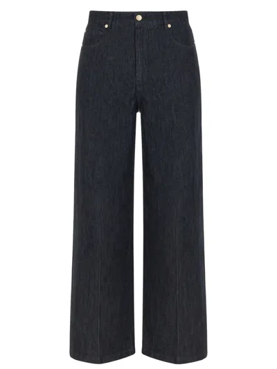 S Max Mara Straight-leg Jeans In Black