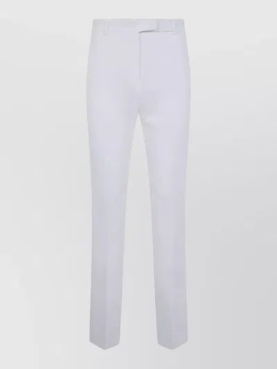 S Max Mara Jerta Tailored Trousers In White
