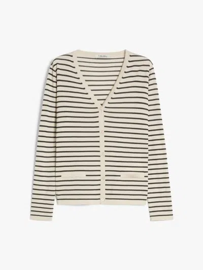 's Max Mara Women's Kenya Cardigan Beige | Size Medium | 2519341041600008 In Multi